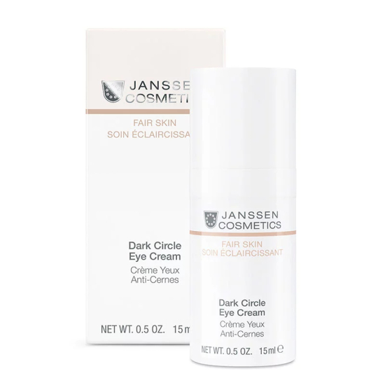 JANSSEN COSMETICS DARK CIRCLE EYE CREAM PEPTYDOWY KREM ROZJAŚNIAJACY CIENIE POD OCZAMI 15ML